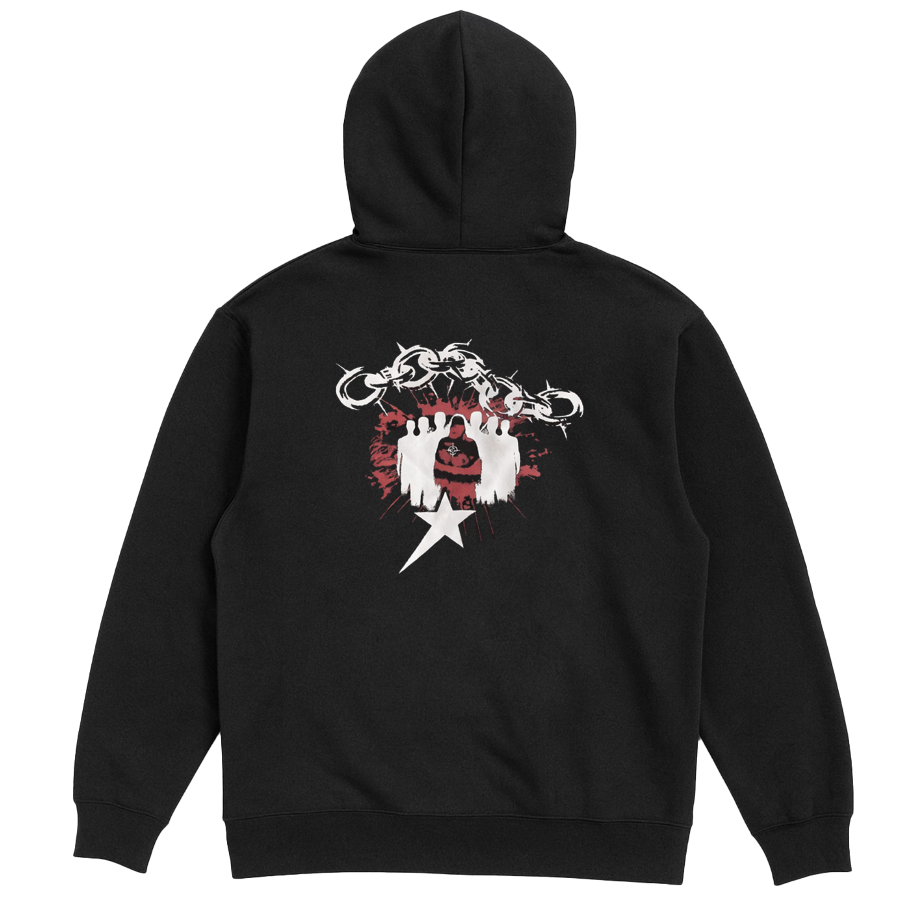 The Black Chain Hoodie