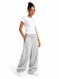 Light gray sweet pants