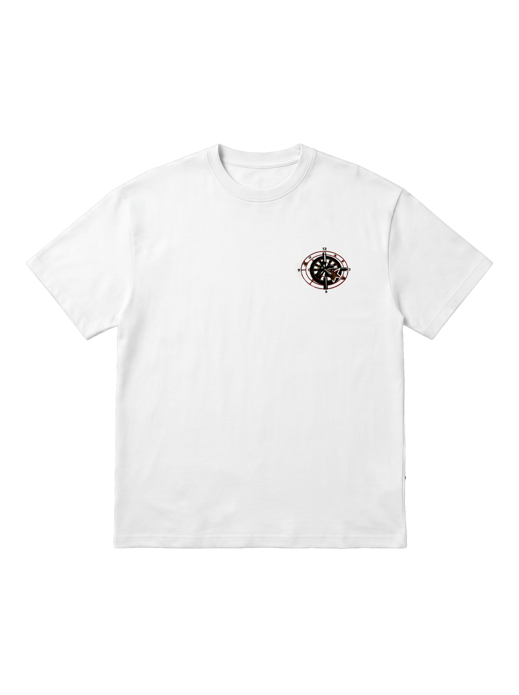 White dart T-shirt