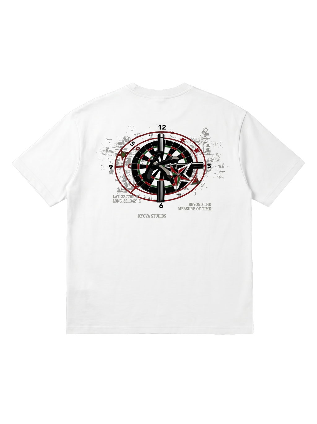 White dart T-shirt