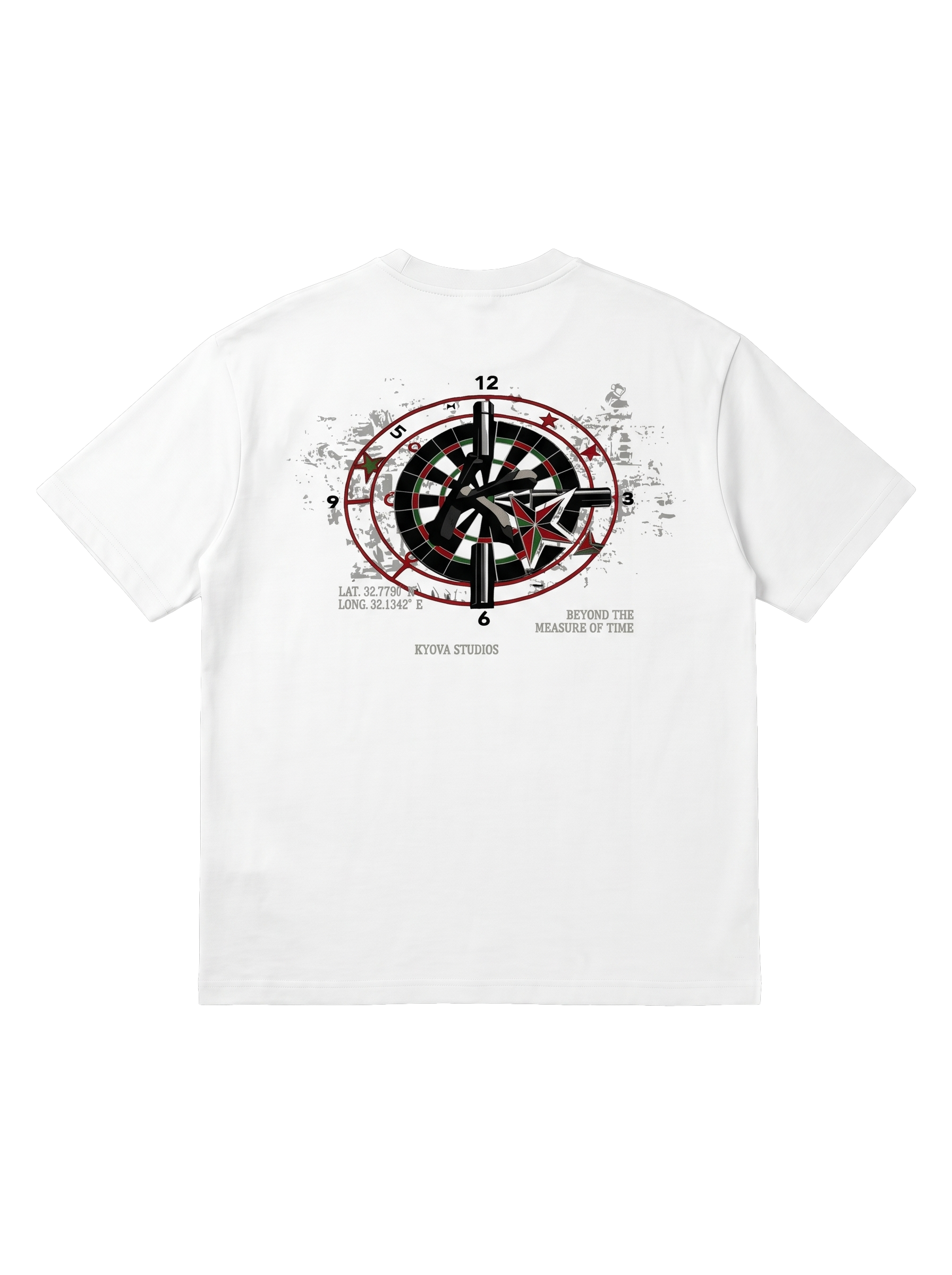 White dart T-shirt