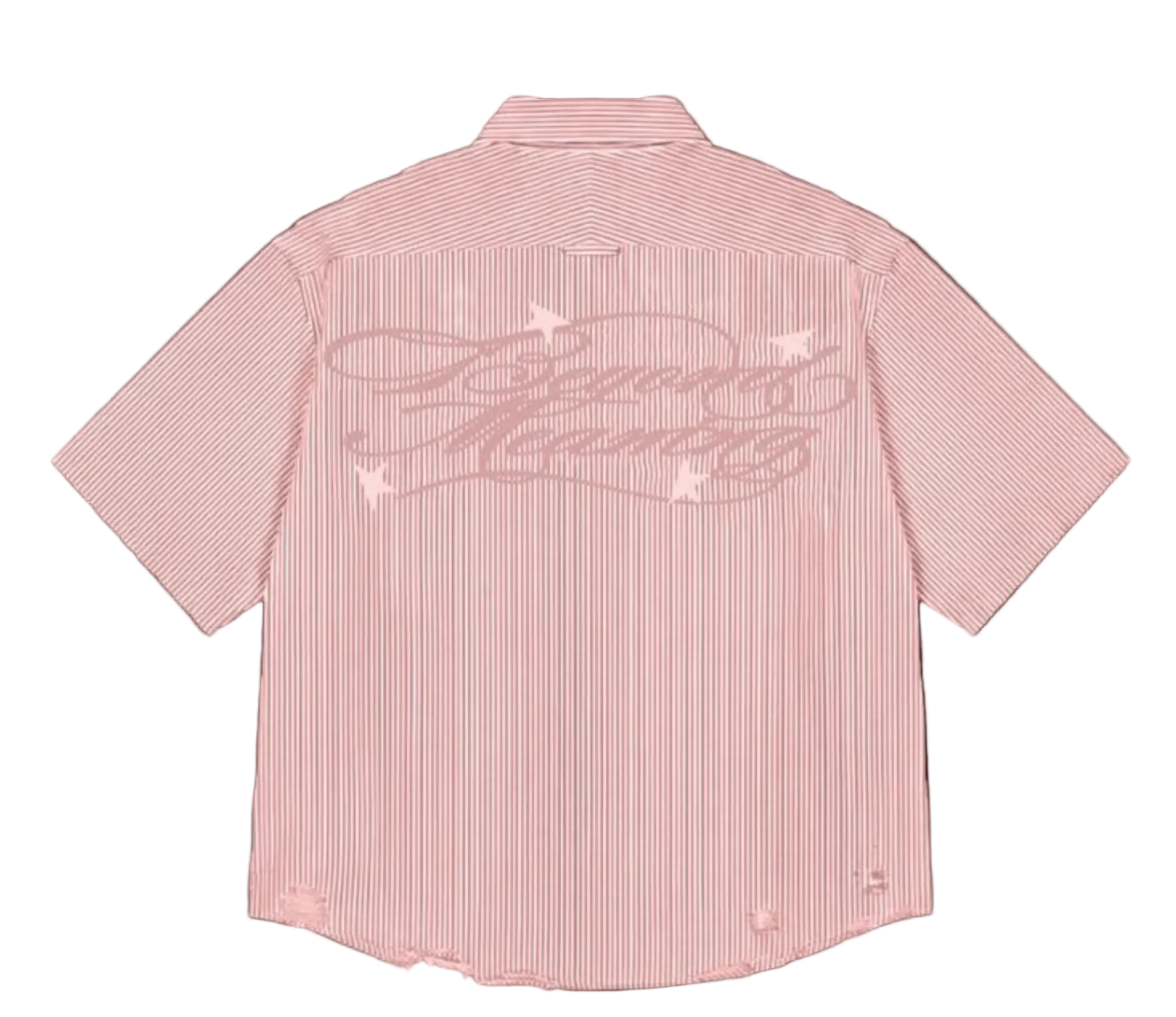 Pink button up shirt