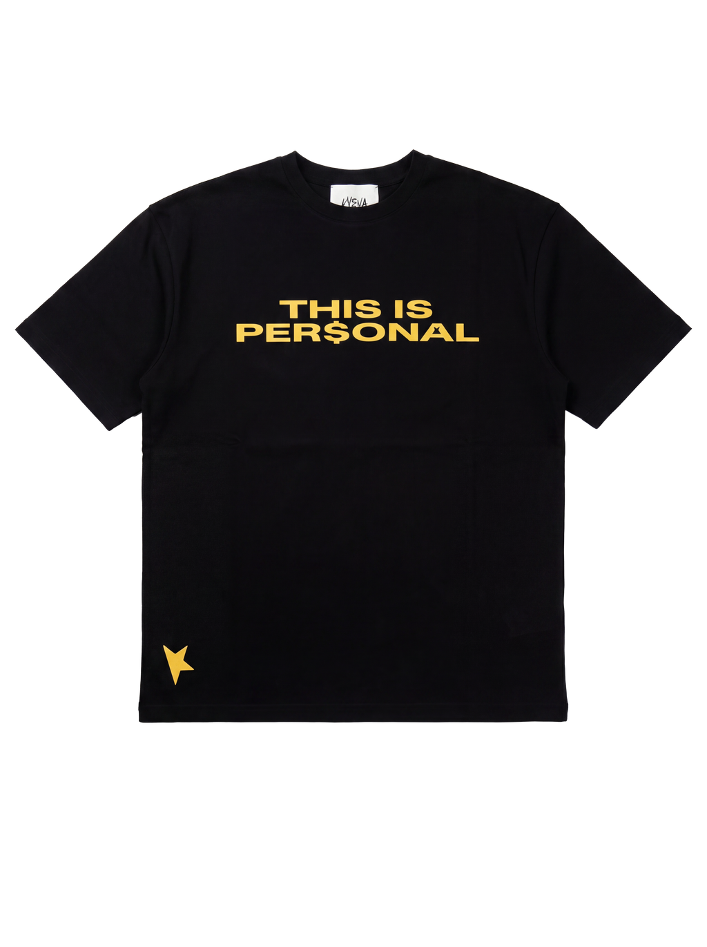 This is presonal black T-shirt
