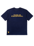 This is personal dark blue T-shirt